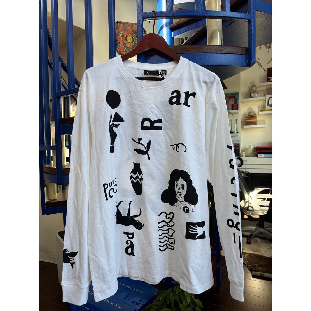 Parra “A Little Pressure” Graphic Long  Sleeve Tee XL NEVER WORN
